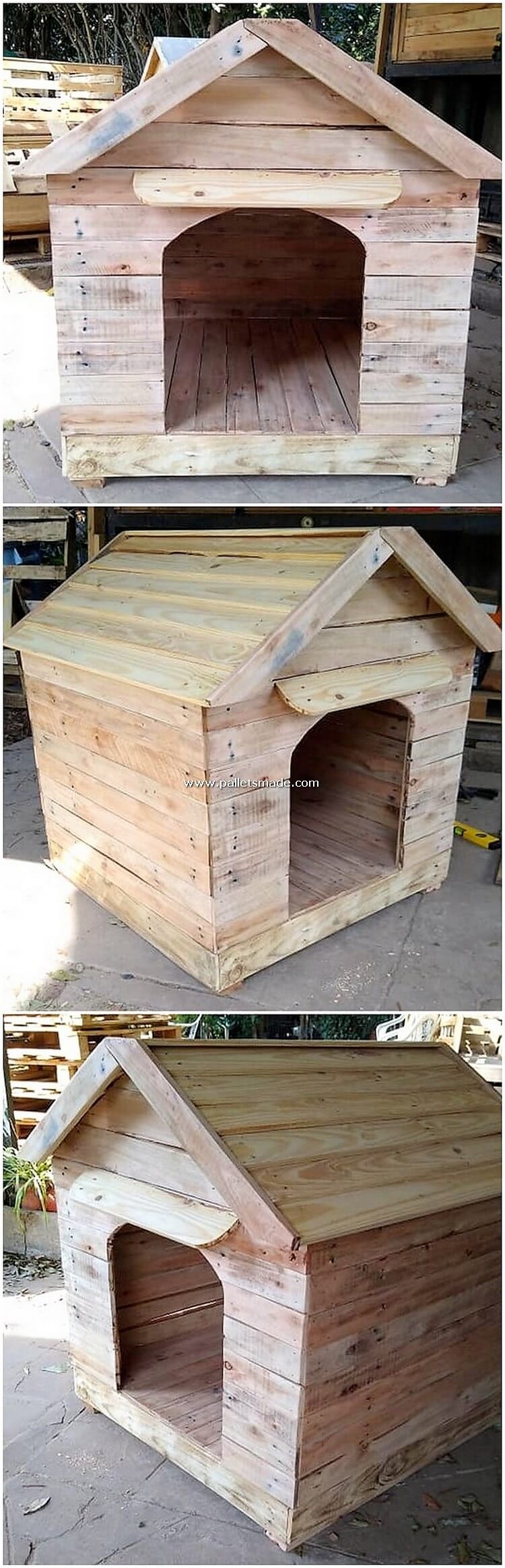 Wood Pallet Pet House