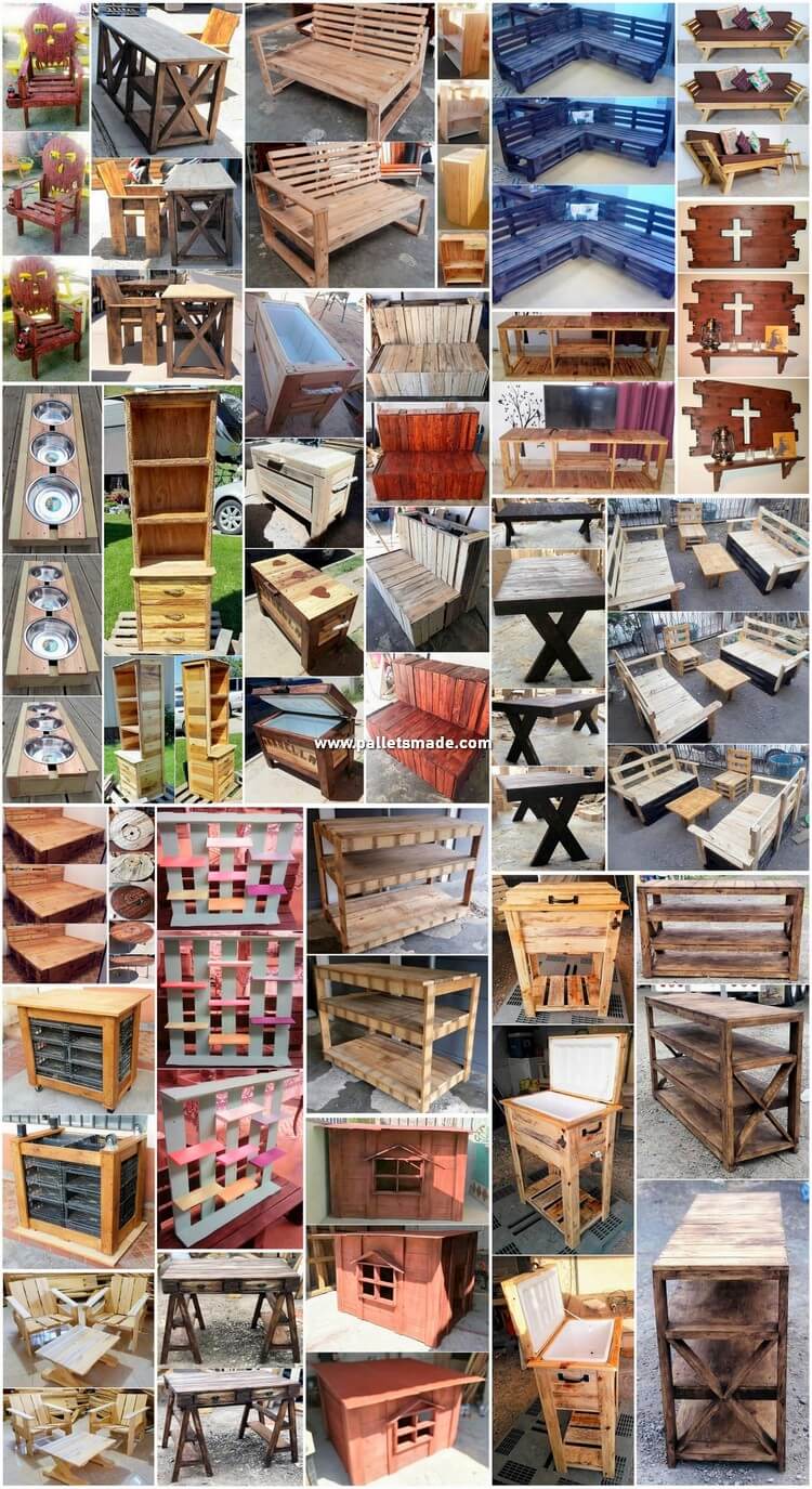 Splendid Wooden Shipping Pallet DIY Projects