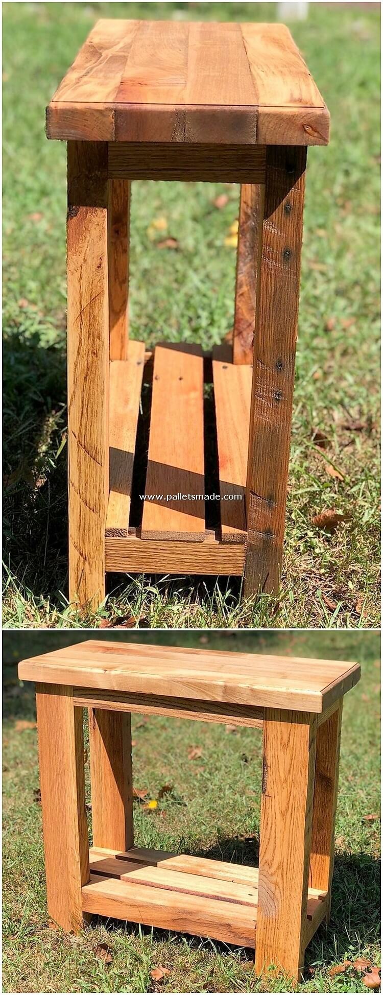 Pallet Side TAble