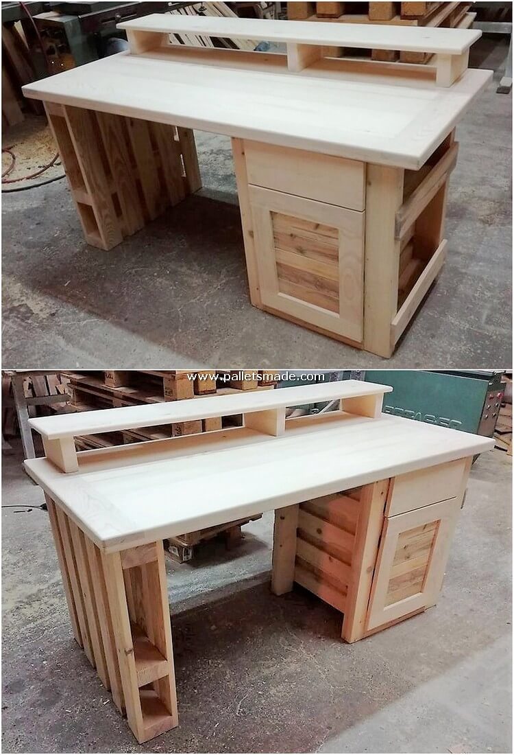 Pallet Desk Table