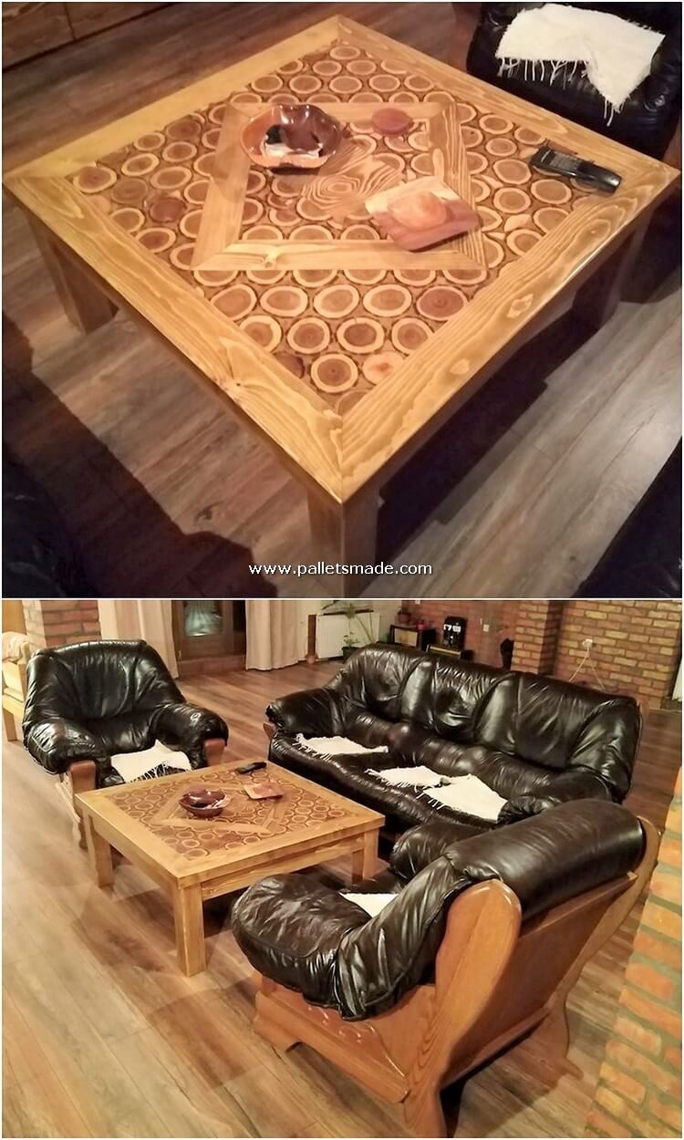 Pallet Wooden Coffee Table